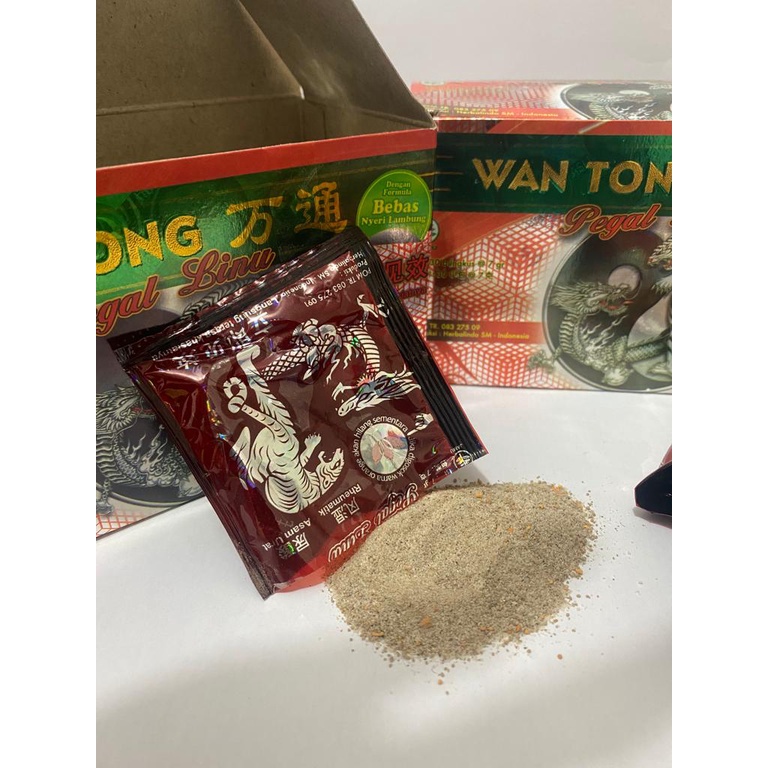 Jual Wantong Jamu Serbuk Original 1 Box Isi 30 Sachet Wantong Pegal