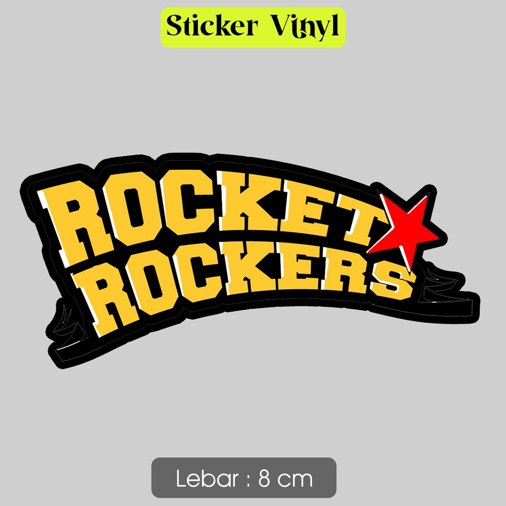 Jual Stiker Rocket Rockers Alt2 Sticker Vinyl Satuan Bahan Anti Air ...