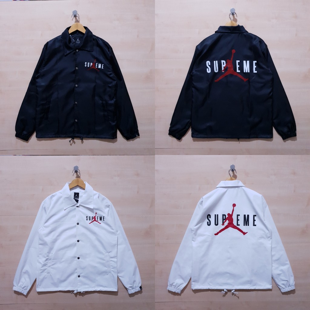 supreme x jordan coach jacket