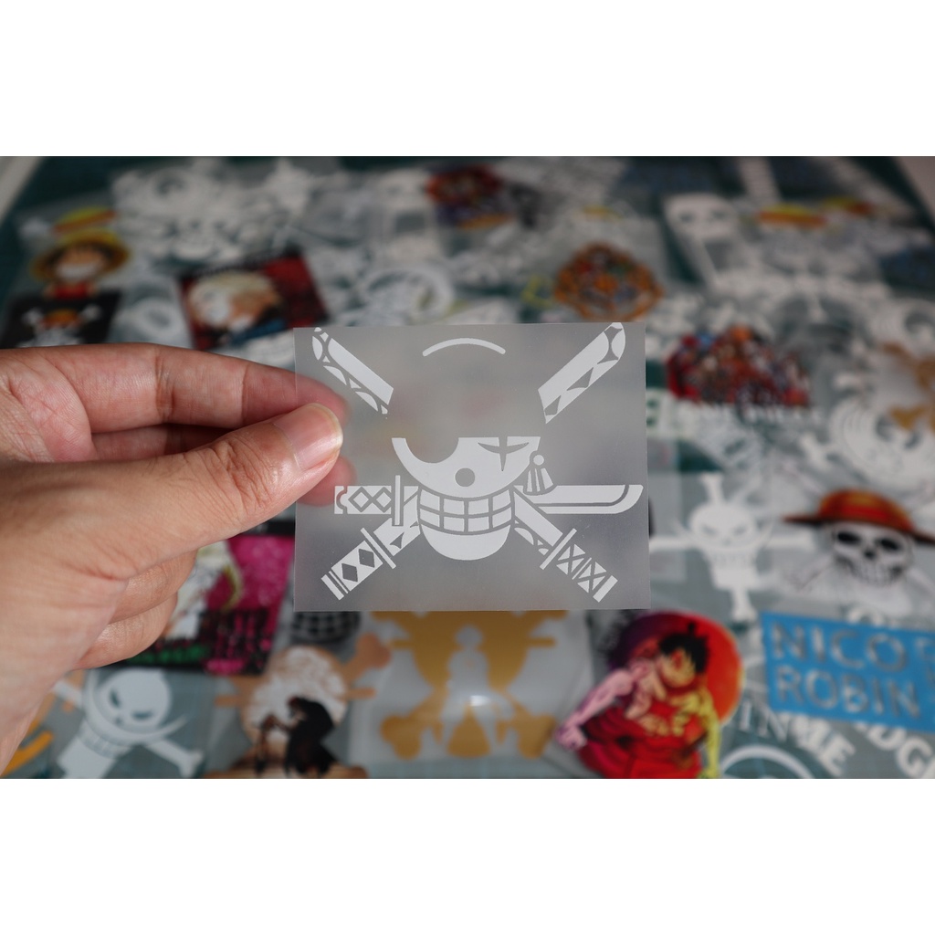 Jual Stiker Kain Sticker Sablon Setrika DTF Polyflex Anime One Piece ...