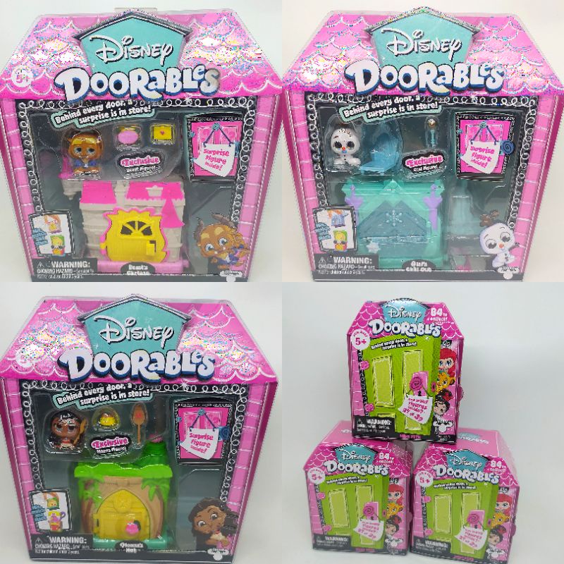 Jual Doorables Disney mini mix and stack figures playset princess ...