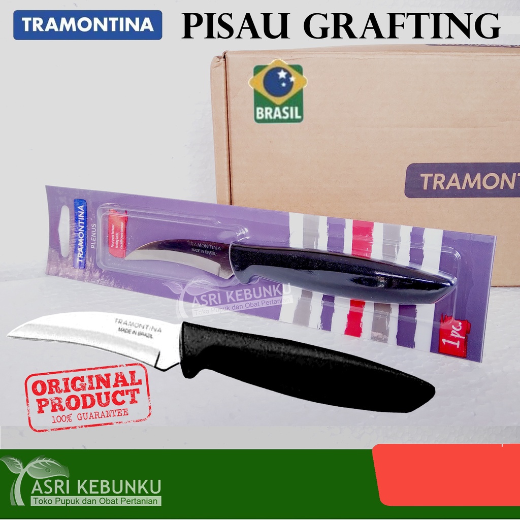 Jual Tramontina Pisau Grafting Okulasi Stek Cangkok Dan Bonsai