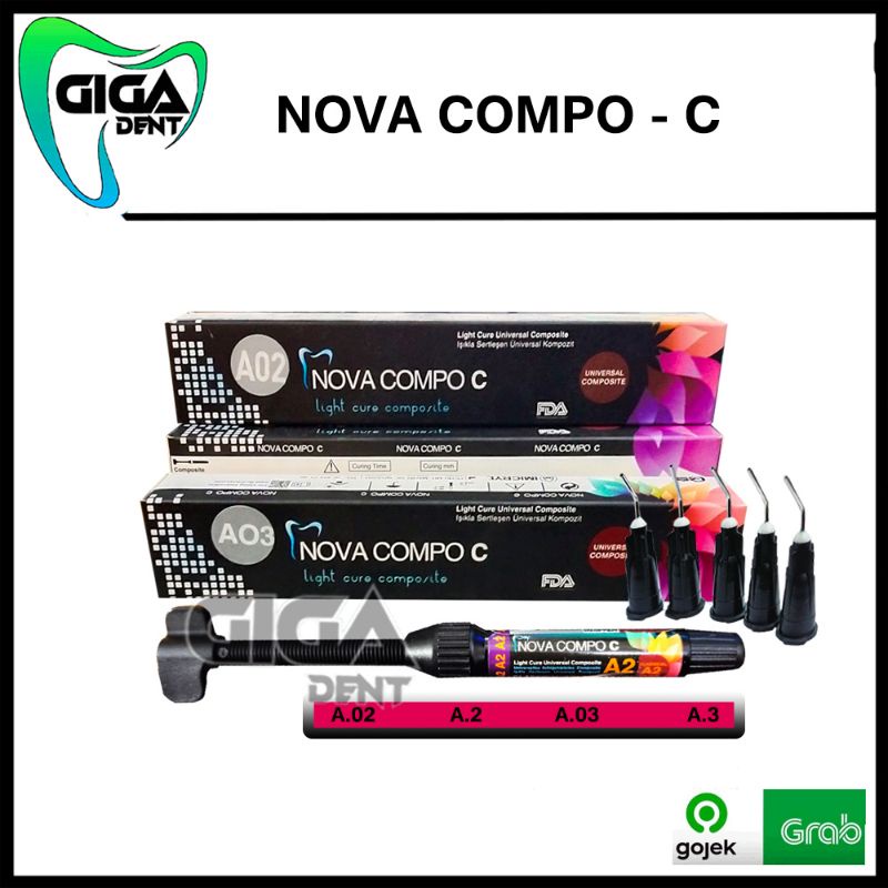 Jual COMPOSITE UNIVERSAL ANTERIOR POSTERIOR NOVA COMPO C IMICRYL EROPA ...