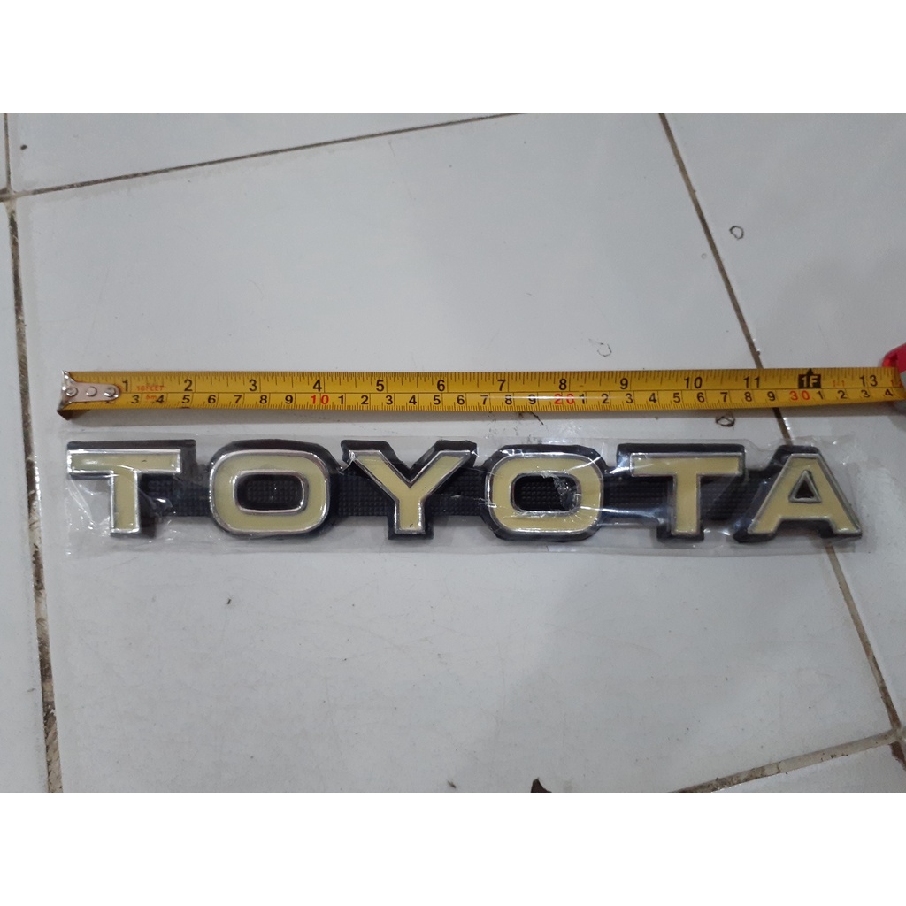 Jual Emblem Toyota Hardtop Depan Shopee Indonesia