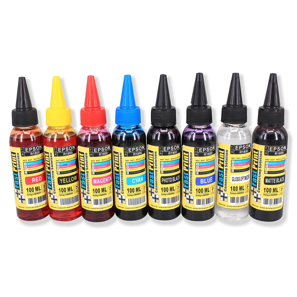 Jual Tinta Epson R1800 Dye Based Photo Premium Ink 100 ML | Shopee ...
