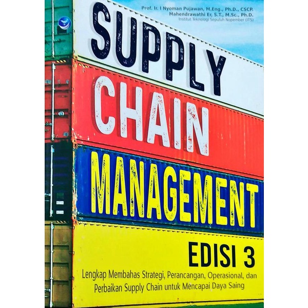 Jual BUKU SUPPLY CHAIN MANAGEMENT EDISI 3 - NYOMAN PUJAWAN | Shopee ...