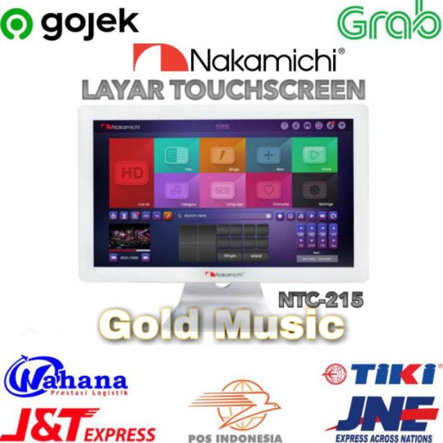 Jual Layar Monitor Touchscreen Nakamichi Ntc 215 Original 21 Inch