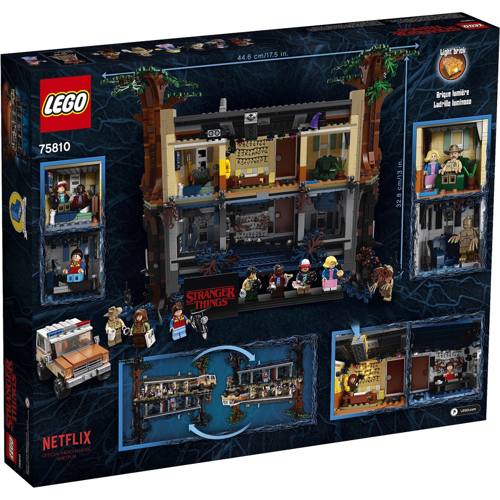 Jual LEGO Original STRANGER THINGS 75810 The Upside Down - Mainan Anak ...