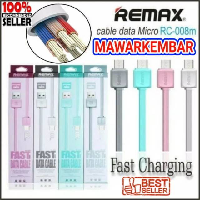 Jual Kabel Data Remax Micro Usb Rc M Fast Charging Cm Cable