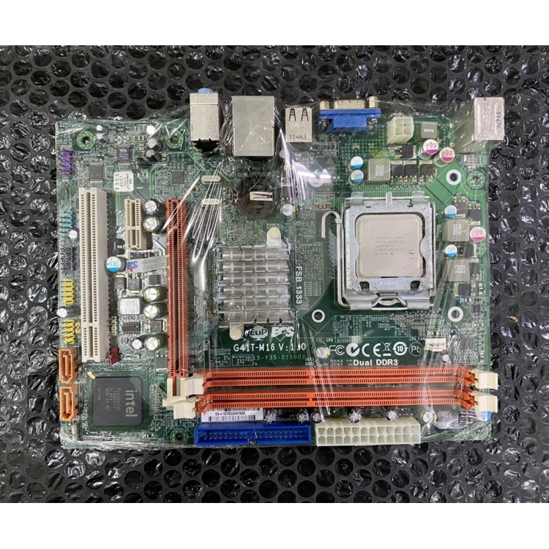Jual Motherboard Intel ECS G41T-M16 Socket 775 DDR3 Second | Shopee ...