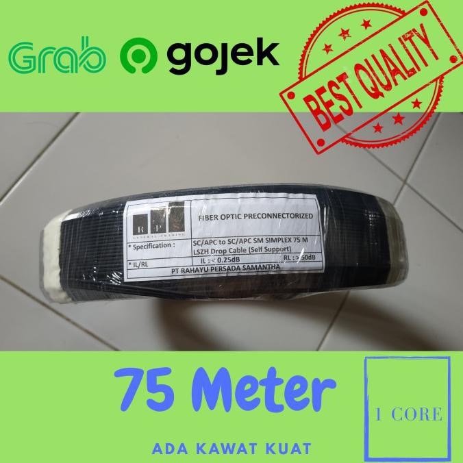 Jual Kabel Fo Meter Precon Fiber Optic Dropcore Core Shopee Indonesia