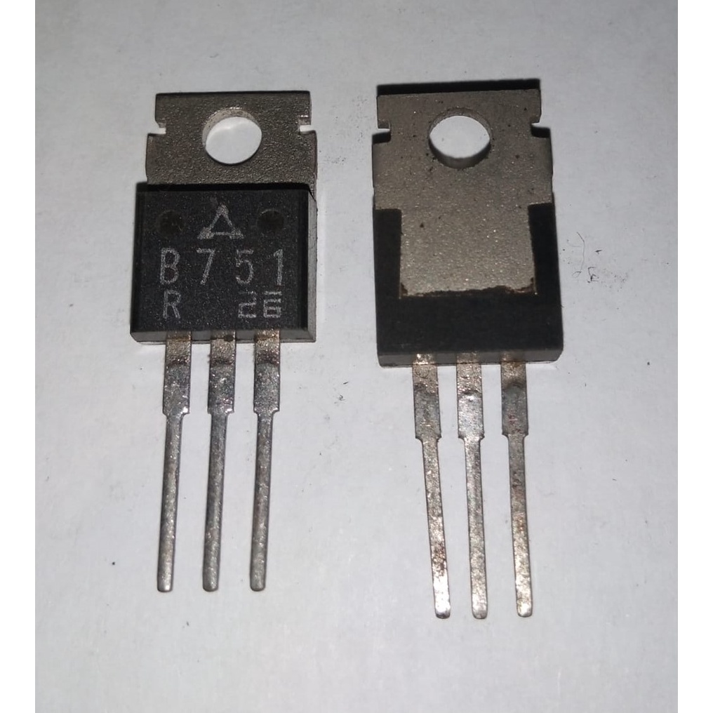 Jual Transistor B751 Silicon PNP Darlington 60V 4A Utk Integrated Diode ...