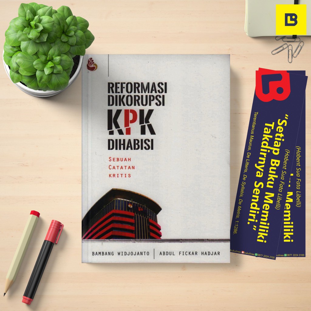 Jual Buku Reformasi Dikorupsi KPK Dihabisi - Bambang Widjojanto & Abdul ...