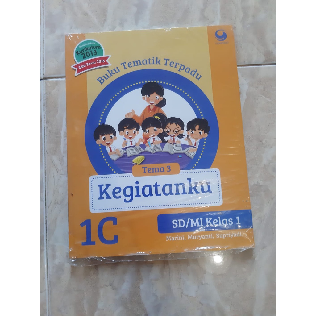 Jual Buku Tematik Terpadu Tema 3 Kegiatanku 3a Sdmi Kelas 1 Shopee Indonesia