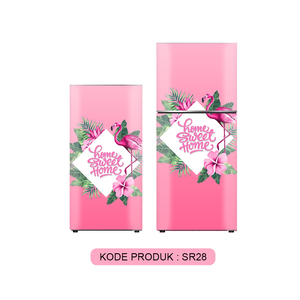 Jual Sticker kulkas 1 pintu dan 2 pintu stiker walpaper setiker kulkas ...