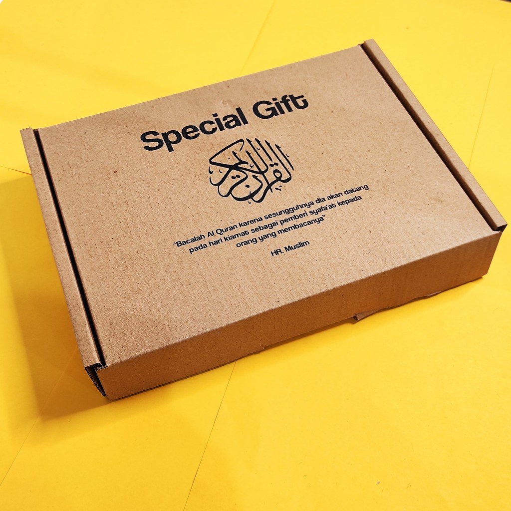 Jual Box Carton Untuk Hadiah Ukuran Buku A Exclusive Tulisan Spesial Gift Shopee Indonesia