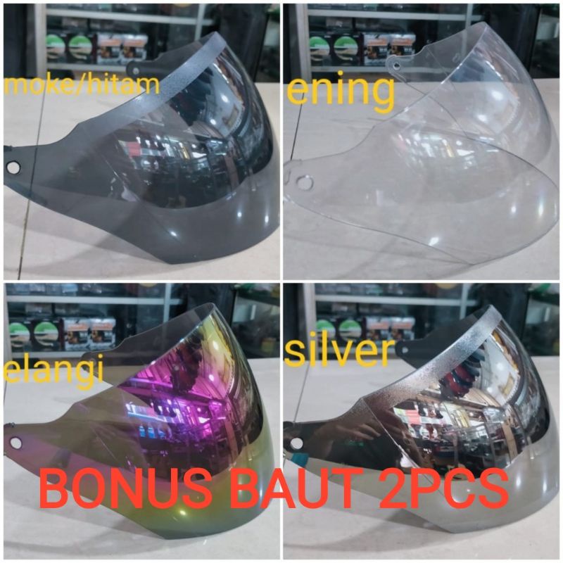 Jual Kaca Helm Visor Helm Gm Evo Gm Evolution Gm Fighter Gm Cewe Inko Shopee Indonesia