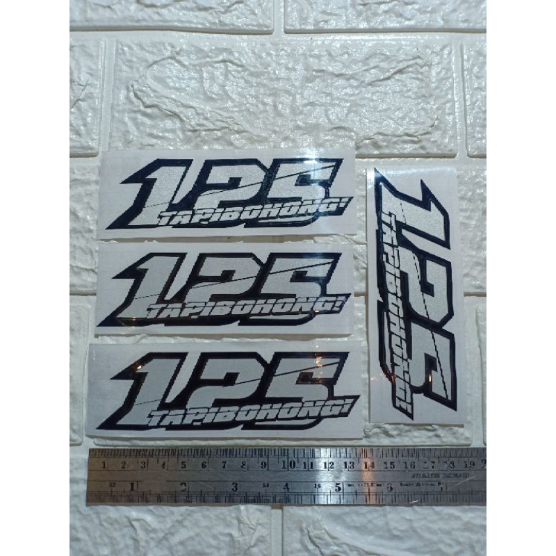 Jual Stiker 125 Tapi Bohong Harga 1pcs | Shopee Indonesia