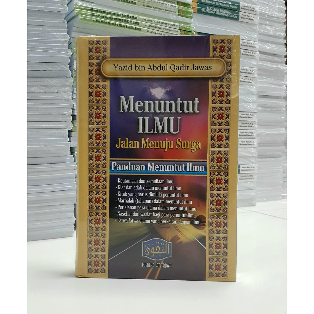 Jual Buku Menuntut Ilmu Jalan Menuju Surga ( Panduan Menuntut Ilmu ...