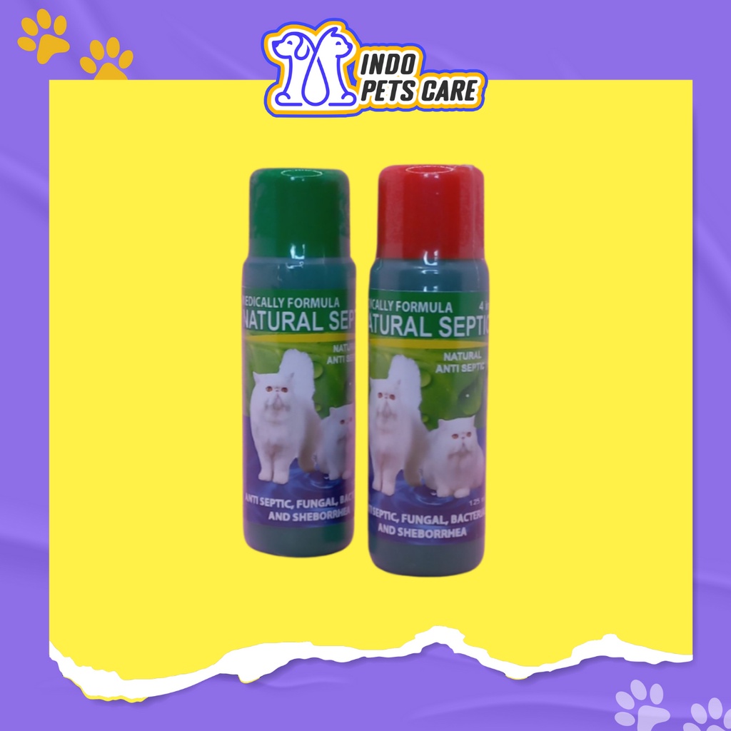 Jual SHAMPO KUCING ANTI RONTOK - NATURAL SEPTIC SHAMPOO 125ML ORIGINAL ...