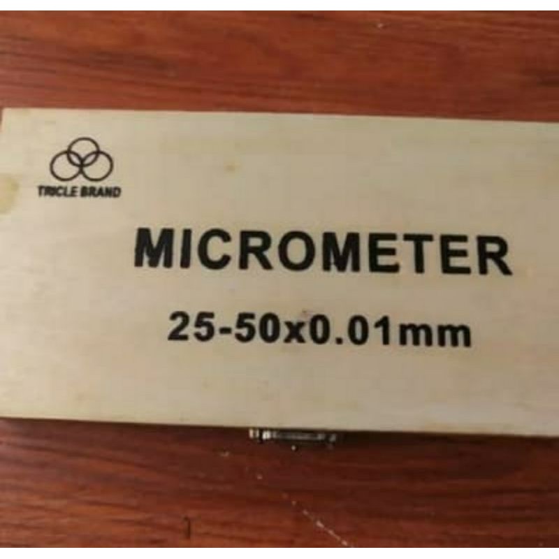 Jual Outside Micrometer Jarak 25 50 x 0.01 Mikrometer Luar Alat Untuk Mengukur Presisi