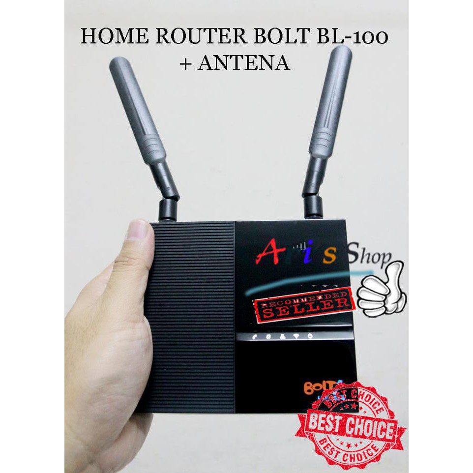 Jual PROMO HARGA MURAH HOME ROUTER BOLT 4G HELIOS BL-100 + ANTENA ...