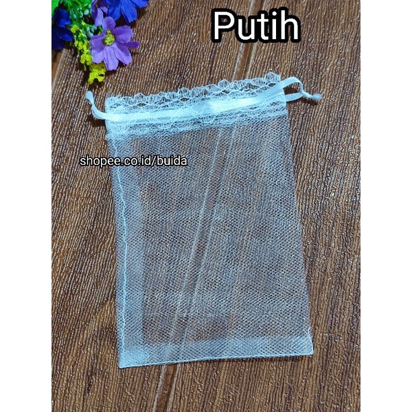 Jual Kantong Serut Kain Tile ukuran 10x14 15x18 15x22 cm kemasan ...