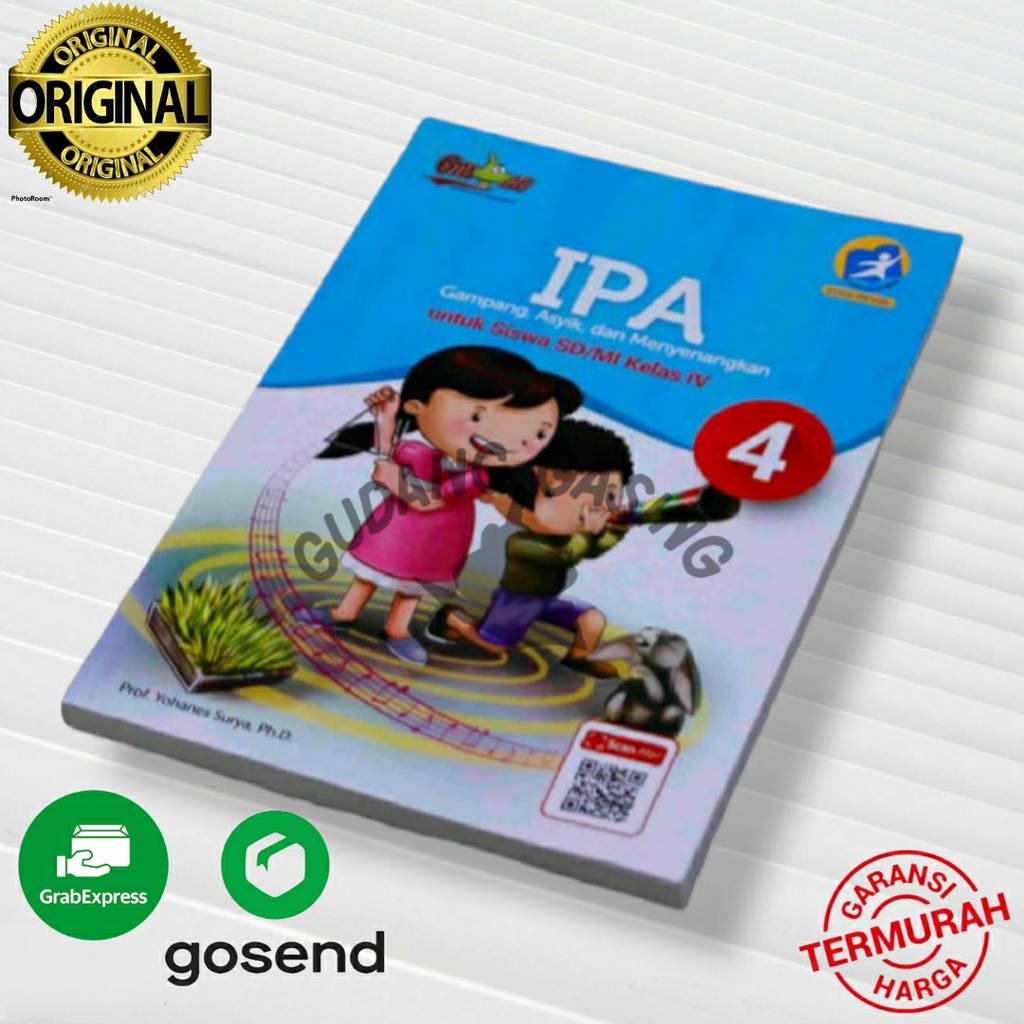 Jual Buku Ipa Gasing Sd Kelas 4 K 13 Kurikulum 2013 Full Semester Karangan Prof Yohanes Surya 4526