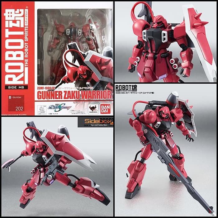 Jual ROBOT... Bandai Robot Damashii Side MS Gunner Zaku Warrior ...