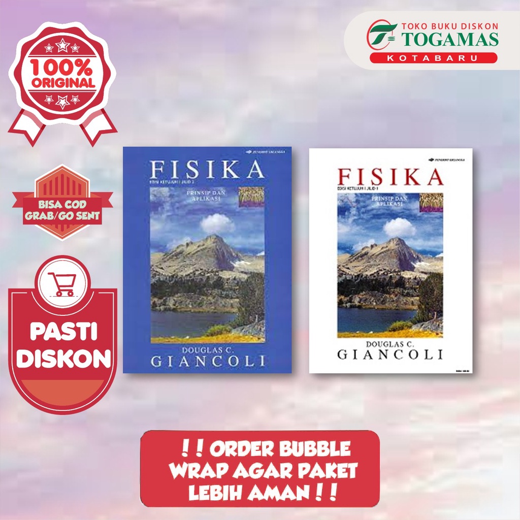 Jual fisika jilid 1 2 edisi 7 douglas c giancoli shopee indonesia