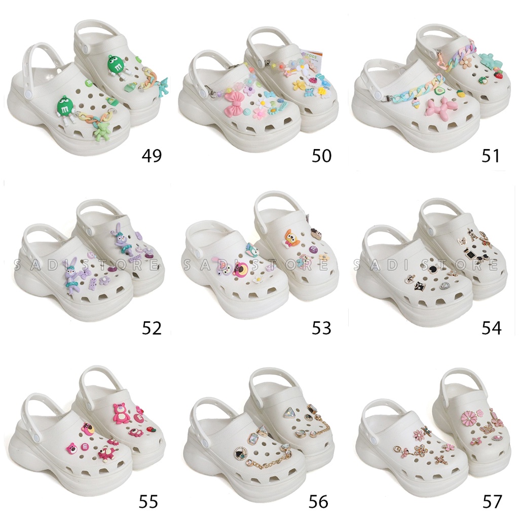 Jual Crocs Jibbits Pin Crocs Asesoris 1 Set Karakter 4 | Shopee Indonesia