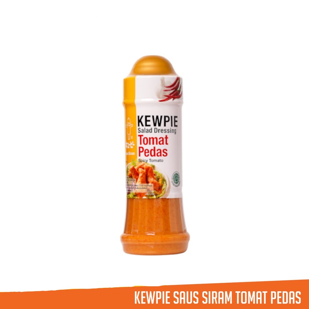 Jual SALAD DRESSING TOMAT PEDAS KEWPIE 200ML SAUS SIRAM SPICY TOMATO ...