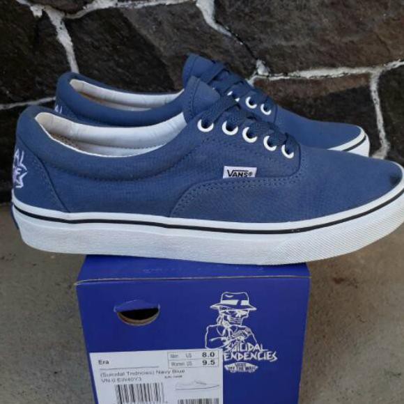 Vans Suicidal Tendencies ネイビー 進ん
