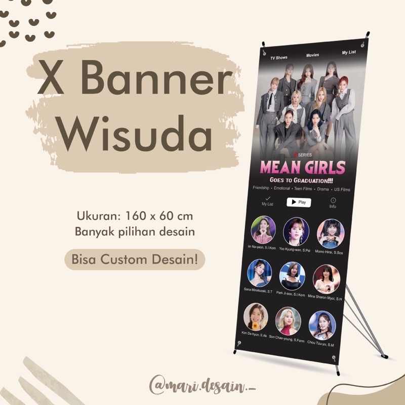 Jual Banner Wisuda Banner Sidang X Banner Shopee Indonesia 4284