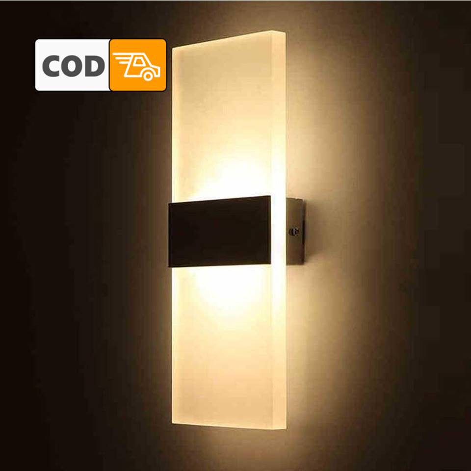 Jual Lampu Hias Tempel Kamar Dinding Lorong Led 3w Warm White Wall Lamp Dekorasi Mewah 2218