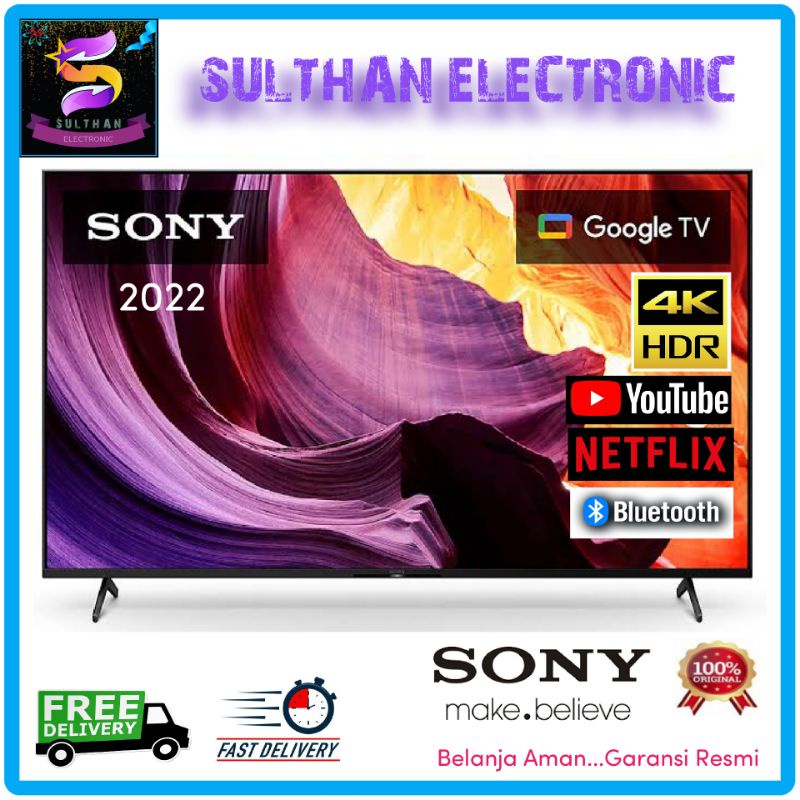 Jual SONY BRAVIA KD-55X80K HDR 4K GOOGLE TV 55 INCH ANDROID TV | 55X80K ...