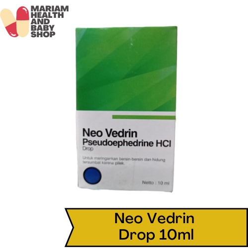 Jual Neo Vedrin Drop 10ml (Pseudoephedrin) | Shopee Indonesia