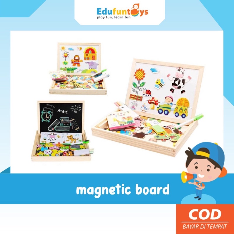 Jual Edufuntoys PUZZLE BOARD/ Educational Puzzle