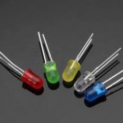 Jual LED 10pcs RED F5 5MM MERAH KUNING HIJAU PILIH VARIAN WARNA ...