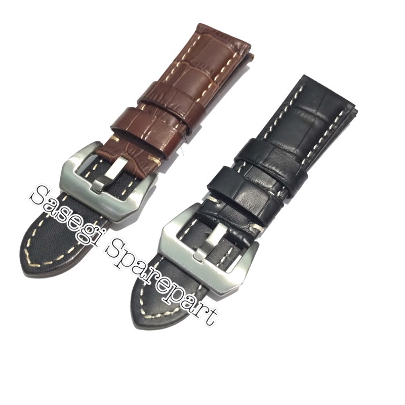 Jual Tali Jam Tangan Kulit Panerai Strap Leather Panerai 24 mm