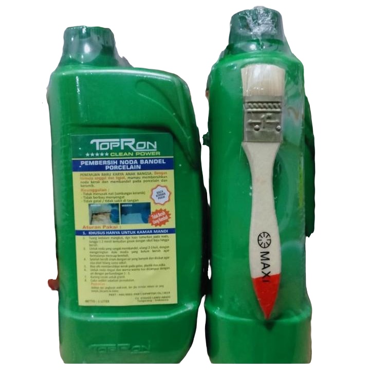 Jual (FREE KUAS / SIKAT) TOPRON CLEAN POWER / PEMBERSIH NODA BANDEL ...