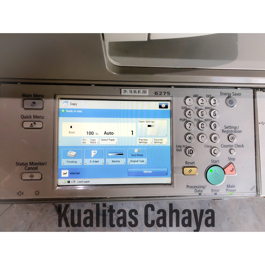 Jual Mesin Fotokopi Canon IRA Advance 6275 Grade A USA Rekondisi ...