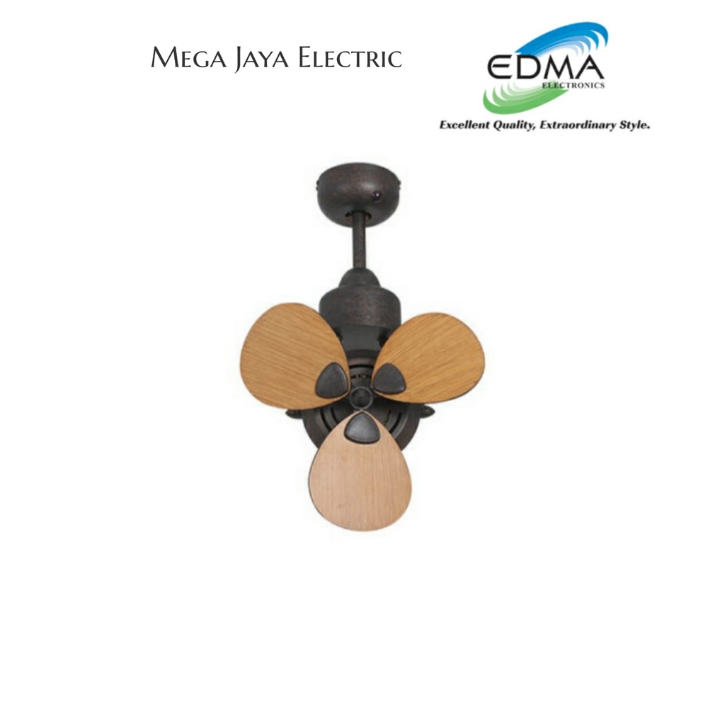 Jual MT EDMA CEILING FAN MINI2 15 INCH INCH REMOTE CONTROL AC MOTOR ...
