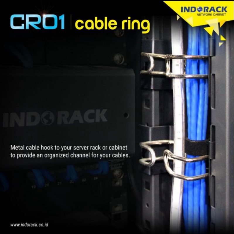 Jual CR01 Cable Ring Rack Rak Server | Shopee Indonesia
