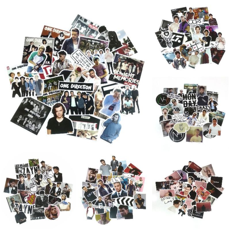 Jual STICKER ONE DIRECTION FAN KIT | Shopee Indonesia