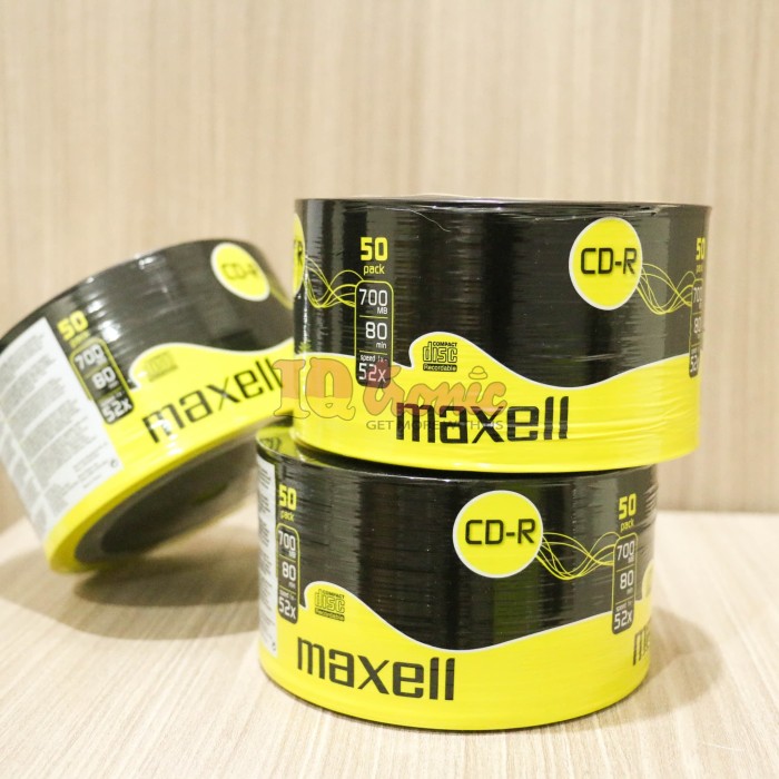 Jual CD-R / CDR Maxell (50pcs/pax) | Shopee Indonesia