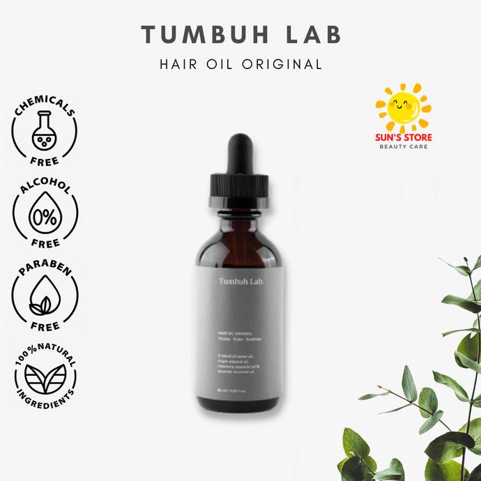 Jual Tumbuh Lab Hair Oil Tumbuhlab Original 60ml Shopee Indonesia