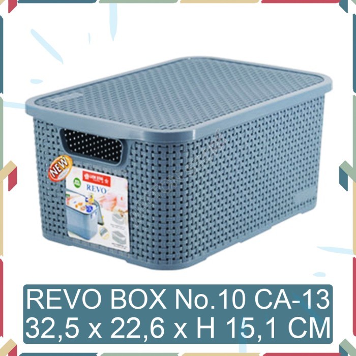 Jual MICTON Lion Star Revo Storage Box No.10 Kotak Multifungsi 10L CA ...