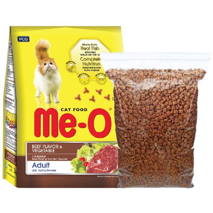 Jual Makanan Kucing Me-O Repacking 1kg Cat Food Meo Re packing 1 kg ...