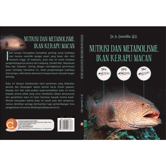 Jual Nutrisi Dan Metabolisme Ikan Kerapu Macan Shopee Indonesia